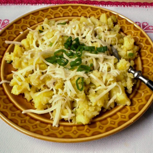 Šťouchané brambory se sýrem | foto: Stanislava Brádlová,  Český rozhlas