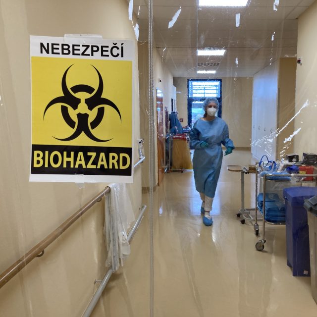 Na covidovém oddělení  (ilustr. obr.) | foto: Ľubomír Smatana,  Český rozhlas