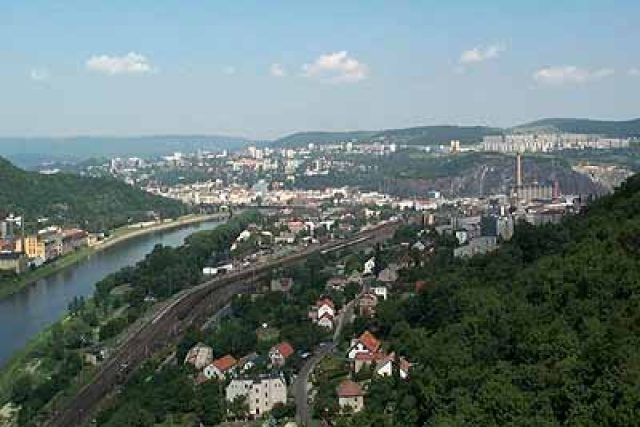 Pohled na Ústí nad Labem | foto: Jan Rosenauer