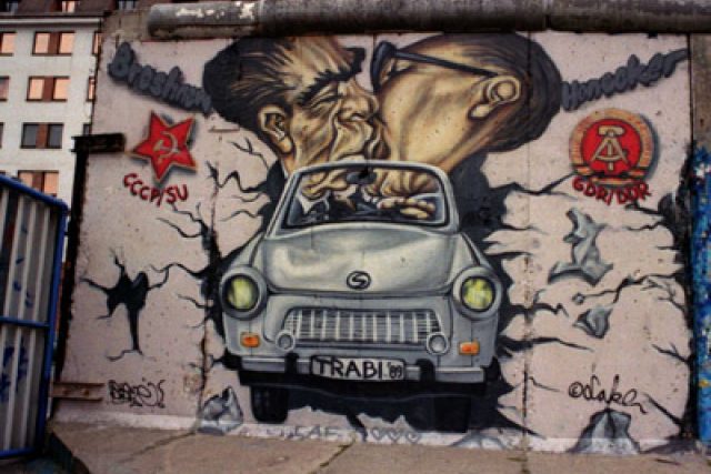 berlínská zeď | foto:  Chitrapa