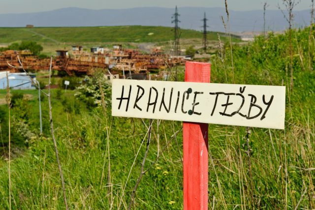 Horní Jiřetín,  těžební oblast uhelních dolů | foto: Khalil Baalbaki,  Český rozhlas