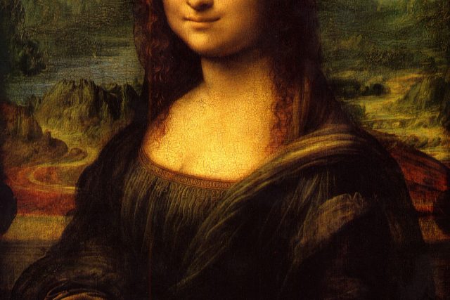 Leonardo da Vinci,  Mona Lisa,  mezi 1503 a 1505 | foto:  Musée du Louvre
