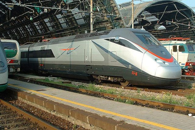 Vlaky,  které jezdí na italských vysokorychlostních tratích | foto: licence Public Domain,  volné dílo,  Larry Yuma