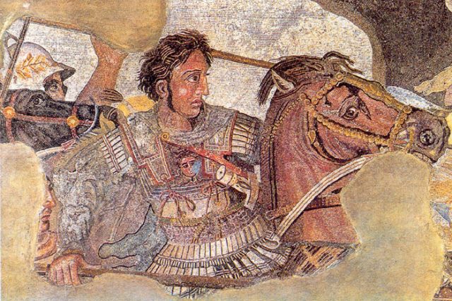 Alexandr Veliký bojuje s Dariem III. | foto: licence Public Domain,  volné dílo