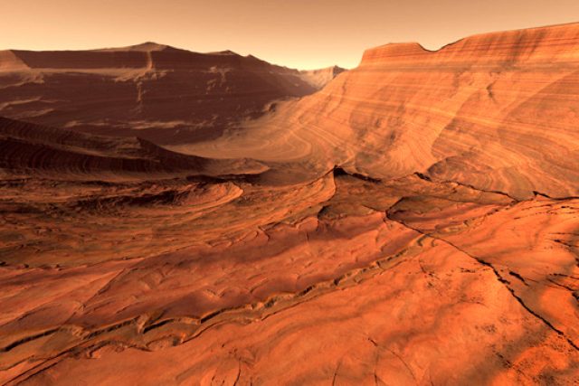 Marsovský terén,  ilustrační foto | foto:  NASA