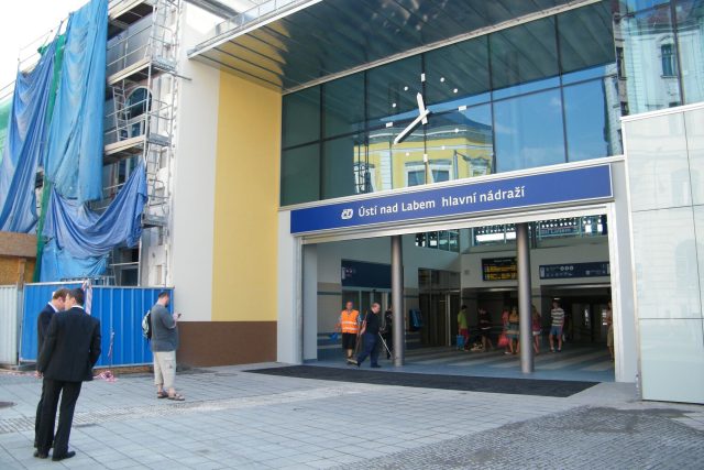 Nová odbavovací hala vlakového nádraží v Ústí nad Labem | foto: Gabriela Hauptvogelová,  Český rozhlas