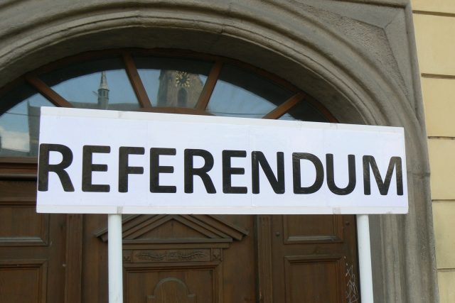 Referendum | foto: Lukáš Milota,  Český rozhlas