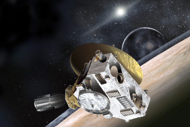 Od Pluta vyrazila sonda k planetce Ultima Thule | foto:  NASA