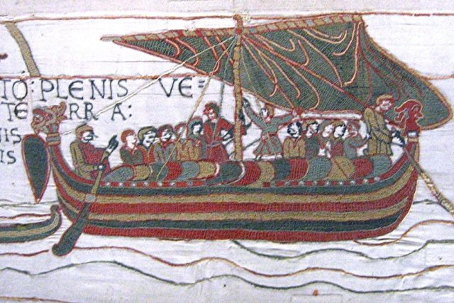 Vikingové měli na svých lodích dost času na hraní | foto: Licence GNU,   Tatoute