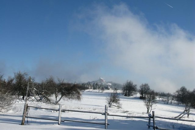 Na Krušných horách napadl sníh. | foto: Zuzana Zejdová,  Český rozhlas