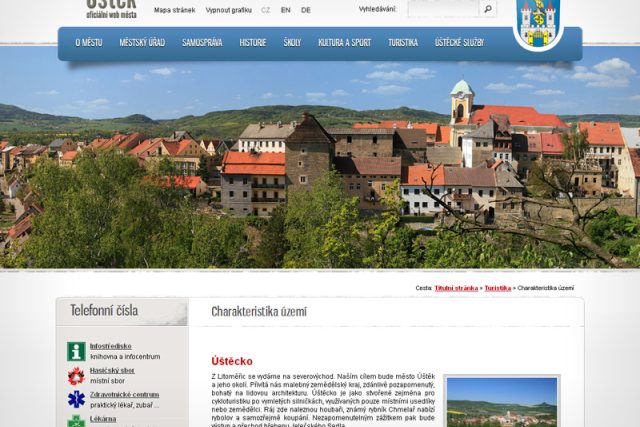 Oceněné webové stránky Úštěku na Litoměřicku | foto:  Repro: Český rozhlas