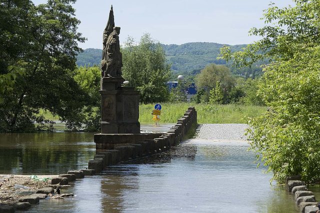 Povodně v Děčíně  | foto: Filip Jandourek