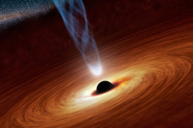 Černá díra | foto: NASA/JPL Caltech