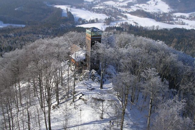 Rozhledna Vlčí hora | foto: Václav Hieke