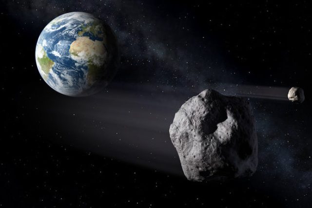 Asteroid 2011 UW-158 se přiblížil Zemi na 2, 4 milionu kilometrů | foto:  ESA,   P. Carril