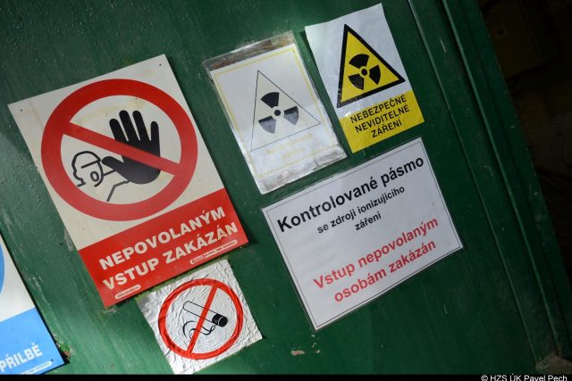 Kontrola uložiště radioaktivních odpadů Richard v Litoměřicích | foto:  Hasičský záchranný sbor Úst. kraje