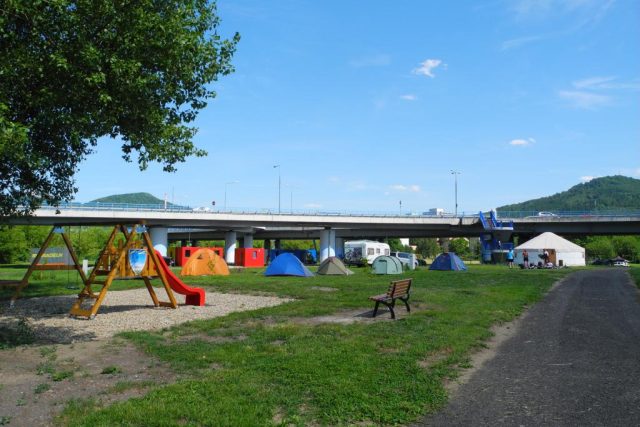 Městský kemp v Děčíně | foto:  Kemp Děčín s.r.o. & Cyklostop