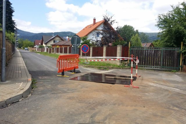 Chabařovice,  oprava kanalizace | foto: Jan Bachorík,  Český rozhlas
