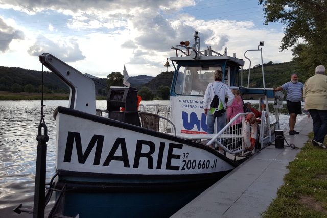 Loď Marie na Labi  (ilustr. foto) | foto: Milan Knotek,  Český rozhlas
