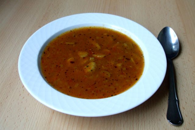 Dršťková polévka z hlívy | foto: Stanislava Brádlová,  Český rozhlas