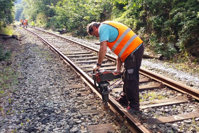 Oprava železniční trati  (ilustr. obr.) | foto: Jan Bachorík,  Český rozhlas