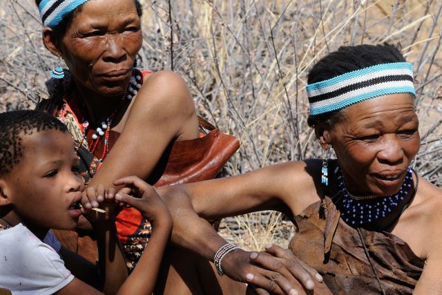 Sanové v Botswaně  | foto: CC0 Public domain