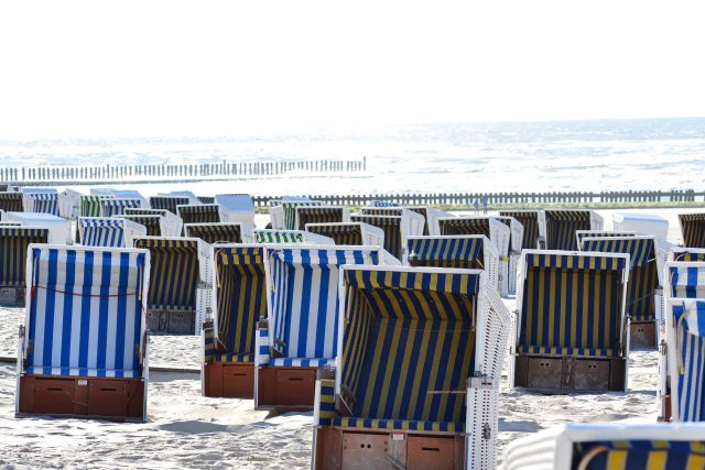 Plážové koše jsou symbolem baltského pobřeží | foto: Fotobanka Pixabay