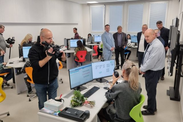 Ústí nad Labem dokončilo modernizaci pěti učeben na čtyřech základních školách ve městě | foto: Jan Bachorík,  Český rozhlas