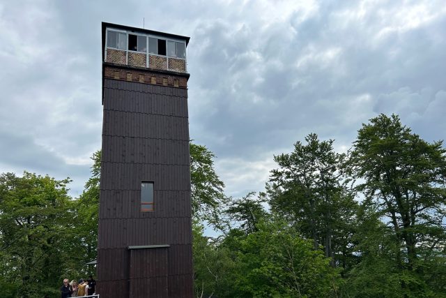 Rozhledna na Vlčí hoře | foto: Lucie Heyzlová,  Český rozhlas