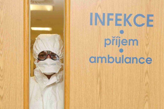 Masarykova nemocnice v Ústí nad Labem - infekční oddělení | foto: Iveta Lhotská,  Profimedia