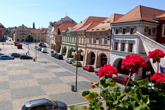 Žatec,  náměstí Svobody | foto: Jana Vitásková,  Český rozhlas