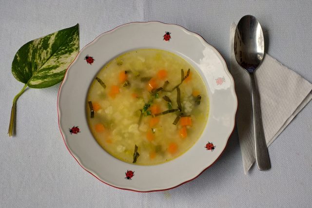 Zeleninová polévka s tarhoňou | foto: Stanislava Brádlová,  Český rozhlas