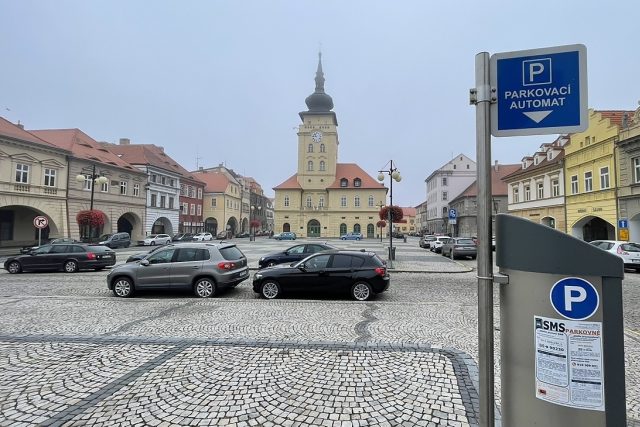 Žatec,  parkování | foto: Robin Röhrich