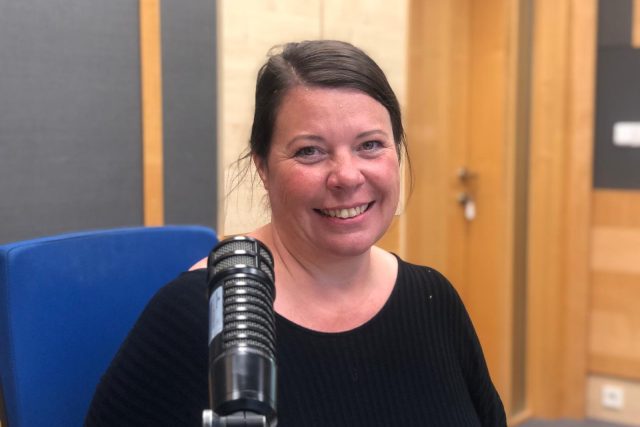 Denisa Krčmová,  psycholožka KNTB ve Zlíně | foto: Růžena Vorlová,  Český rozhlas