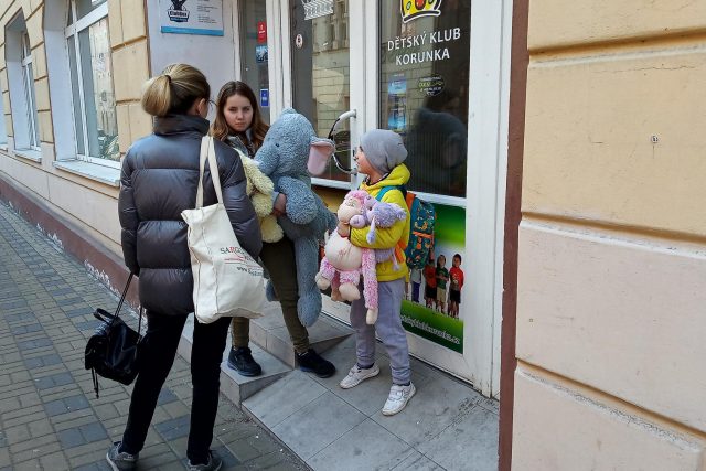 Teplické Centrum pro celou rodinu se zaměřilo na pomoc ukrajinským ženám a dětem | foto: Jana Vitásková,  Český rozhlas