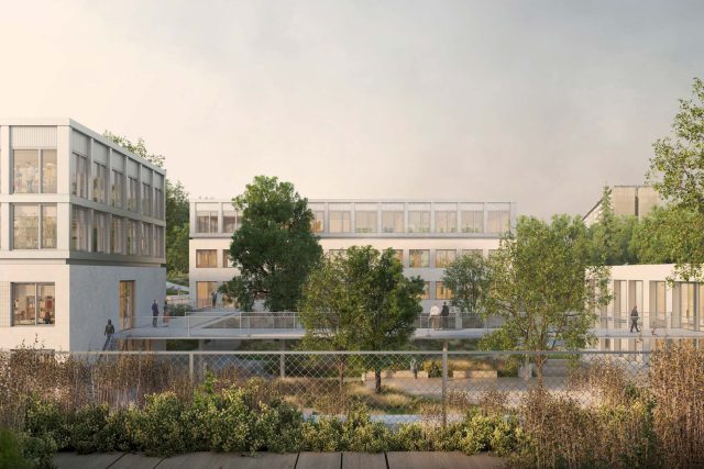 Vítězný návrh podoby transformačního centra od ateliéru MH Architects | foto: Ústecký kraj