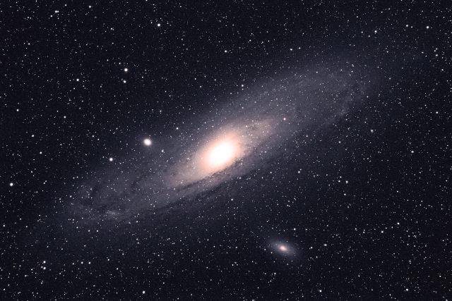 Galaxie M31 v souhvězdí Andromedy | foto: Pixabay,  Licence Pixabay