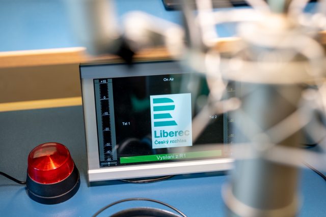 Studio Českého rozhlasu Liberec | foto: Khalil Baalbaki,  Český rozhlas