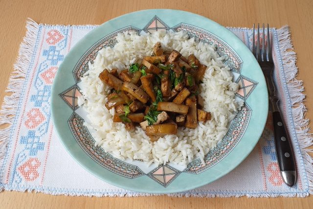 Tofu s pekingským zelím | foto: Stanislava Brádlová,  Český rozhlas