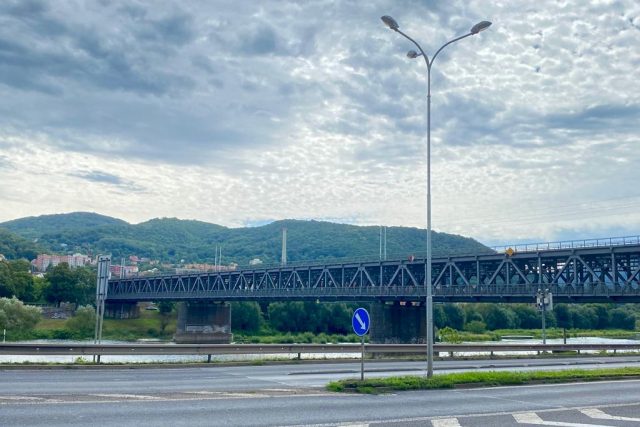 Ústí nad Labem,  železniční most | foto: Petra Vališová,  Český rozhlas  (5000442)