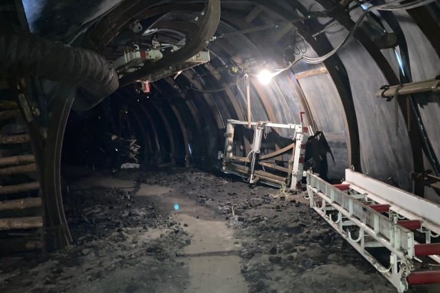 Štola v Podkrušnohorském muzeu v Kopistech | foto: Jan Beneš,  Český rozhlas