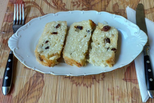 Zapečené těstoviny s tvarohem | foto: Stanislava Brádlová,  Český rozhlas