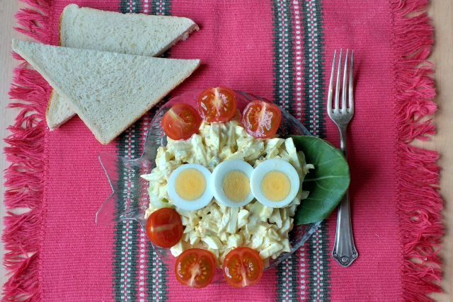 Vajíčkový salát | foto: Stanislava Brádlová,  Český rozhlas