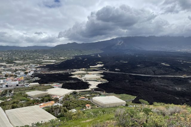 Ostrov La Palma pokryla láva | foto: Ondřej Novák,  Český rozhlas