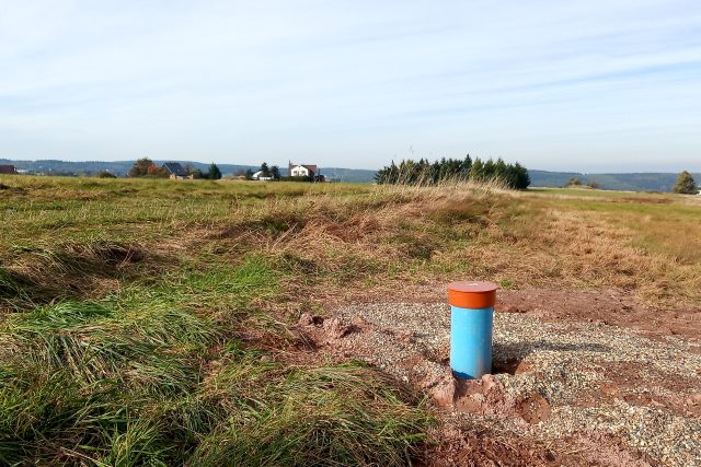 Cínovec,  průzkumný vrt kvůli těžbě lithia | foto: Jana Vitásková,  Český rozhlas