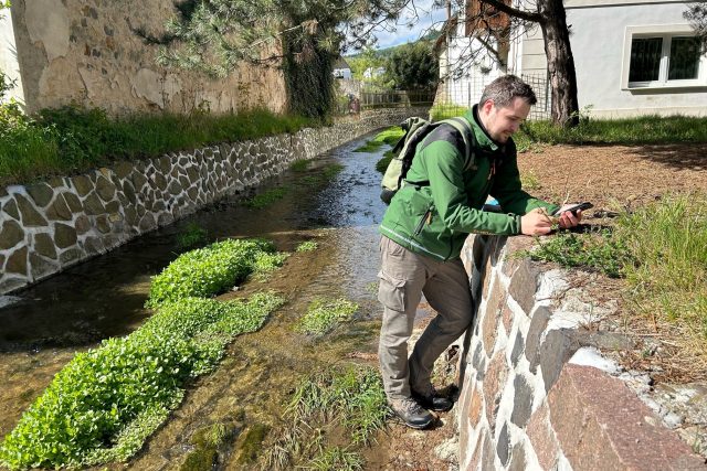 Vodohospodář Matěj Krejčí | foto: Lucie Heyzlová,  Český rozhlas