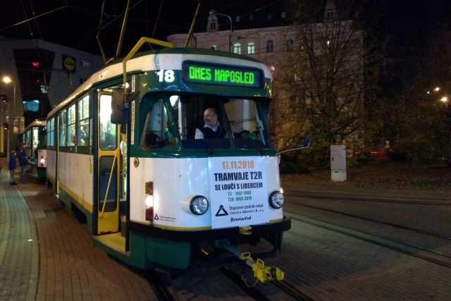 Liberec byl posledním městem na světě,  kde pravidelně jezdily tramvaje T2R | foto: Michal Jemelka
