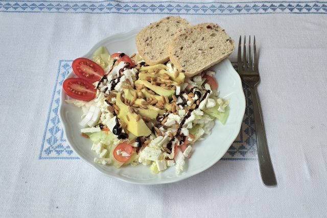 Salát s balkánem a avokádem | foto: Stanislava Brádlová,  Český rozhlas