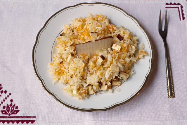Rýže s tofu a s mrkví | foto: Stanislava Brádlová,  Český rozhlas