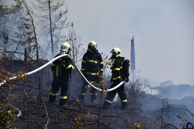 Lesní požár. Ilustrační foto. | foto: Hasičský záchranný sbor Libereckého kraje